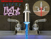 TEMPERATURE CONTROLLED FAUCET LIGHT